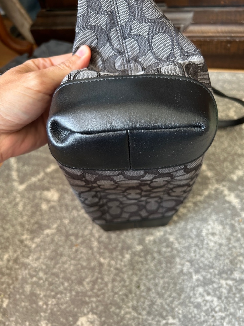 Coach Signature Canvas Kelsey Shoulder Bag - Picture 10 of 16